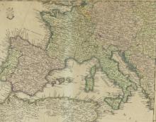 WESTERN EUROPE & NORTH AFRICA, CIRCA 1778