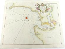 18TH CENTURY CHART OF KINGSALE HARBOUR