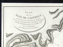 PLAN DE LA BAIE DE CASTRIES MAP