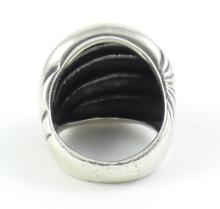 HEAVY SILVER & GOLD RING