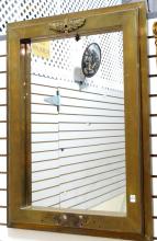 BRASS WALL MIRROR
