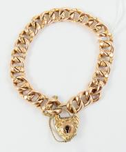 ANTIQUE CURB LINK BRACELET