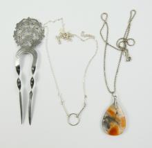 ANTIQUE HAIRPIN, ETC.