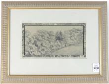 TWO EARLY PENCIL DRAWINGS