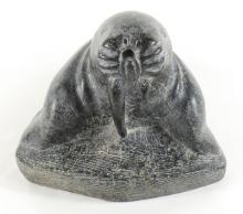 MAJOR INUIT STONE CARVING