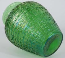 IRIDESCENT GLASS VASE