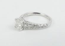 PLATINUM & DIAMOND RING
