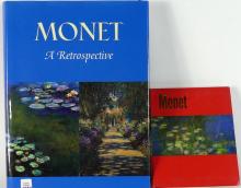 TWO CLAUDE MONET VOLUMES