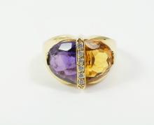 CONTEMPORARY GEMSTONE RING