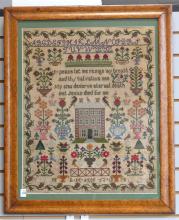 EARLY 19TH CENTURY SAMPLER