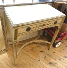 DRESSING TABLE, MIRROR AND CHAIR