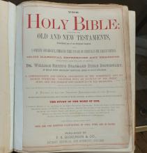 THREE ANTIQUE BIBLES