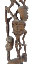 CARVED WOOD TOTEM