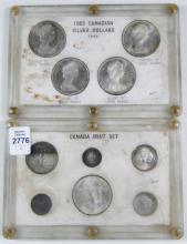 2 CANADIAN COIN SETS