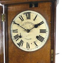 ANTIQUE ENGLISH TIME CLOCK