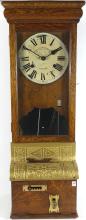 ANTIQUE ENGLISH TIME CLOCK