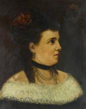 ANTIQUE PORTRAIT OIL