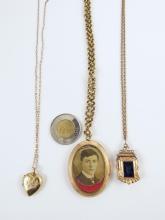 3 VICTORIAN NECKLACES