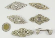 ART DECO CLIP BROOCHES