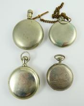 4 ANTIQUE POCKET WATCHES