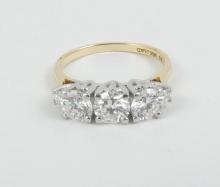 DIAMOND TRINITY RING