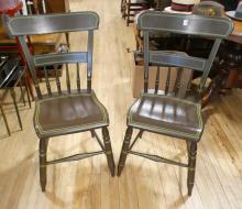 PAIR OF H. COOMBS CHICKEN COOP CHAIRS