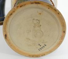 PAIR OF ANTIQUE ROYAL DOULTON VASES