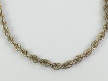 HEAVY STERLING NECK CHAIN