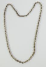 HEAVY STERLING NECK CHAIN