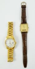 2 MEN'S WRISTWATCHES