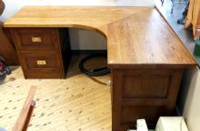 CUSTOM MADE CORNER DESK UNIT