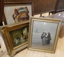 THREE PIECES OF ARTWORK
