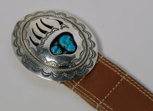 NAVAJO BELT BUCKLE