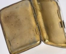 STERLING CIGARETTE CASE