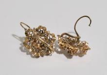 ANTIQUE DIAMOND EARRINGS