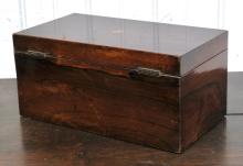 ROSEWOOD TEA CADDY