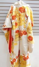 JAPANESE WEDDING KIMONO AND OBI