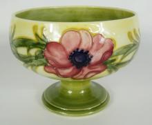 MOORCROFT PEDESTAL BOWL