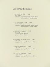 JOHN PAUL LEMIEUX FOLIO