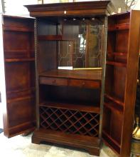 HOWARD MILLER WINE & SPIRITS CABINET