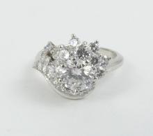 ELEGANT ESTATE DIAMOND RING