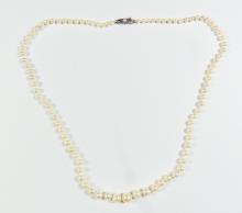 MID-20TH CENTURY PEARL NECKLACE