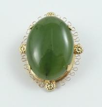 GEMSTONE BROOCH/PENDANT