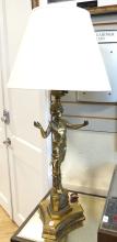 FIGURAL METAL TABLE LAMP