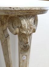 SHABBY-CHIC RAM PEDESTAL