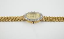 GOLD & DIAMOND WRISTWATCH