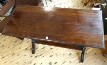 VINTAGE WALNUT SOFA TABLE