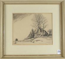 SIGNED ETCHING