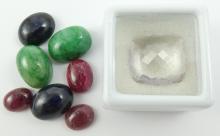 8 LOOSE GEMSTONES