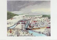 GRANDMA MOSES FOLIO, VINTAGE PRINTS